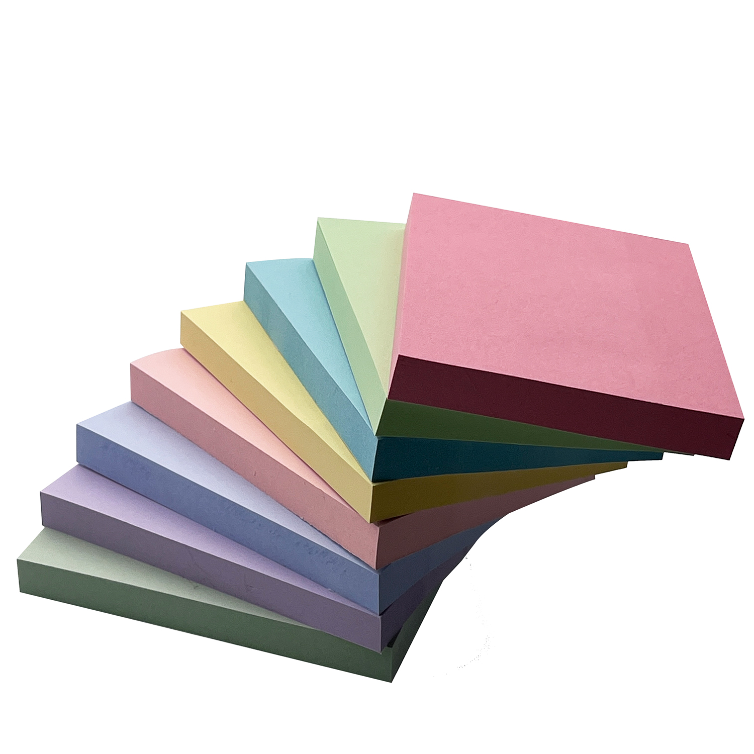 China factory 8 colors 3 x 4 inch kawaii customized cute memo pad custom print notepad creative removable pastel sticky notes